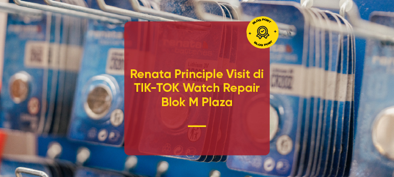 Frey Lucas, Key Account Manager Renata SA, Kunjungi TIK-TOK Watch Repair